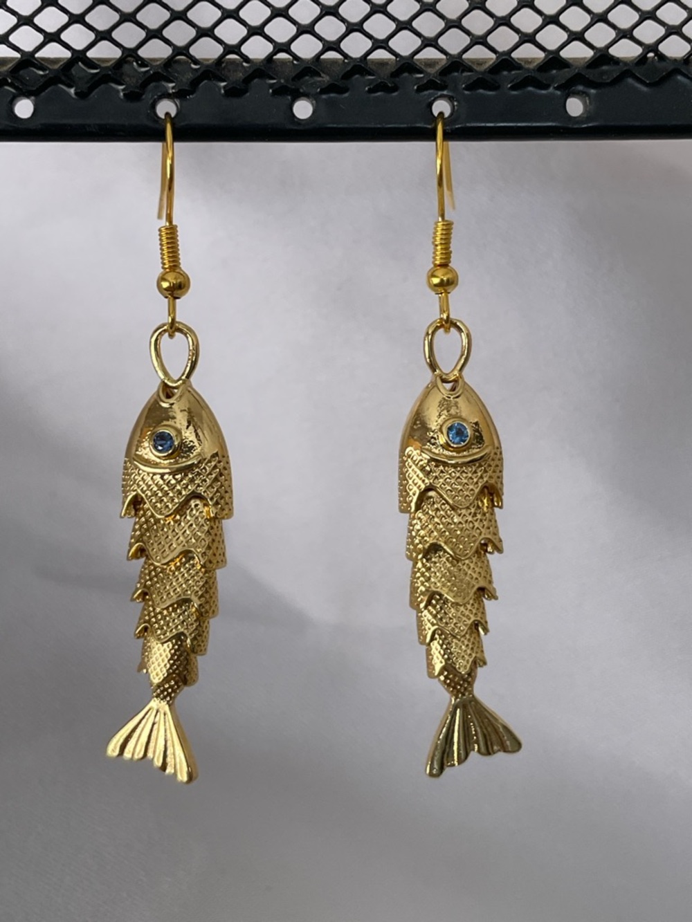 Gold Fish Earrings